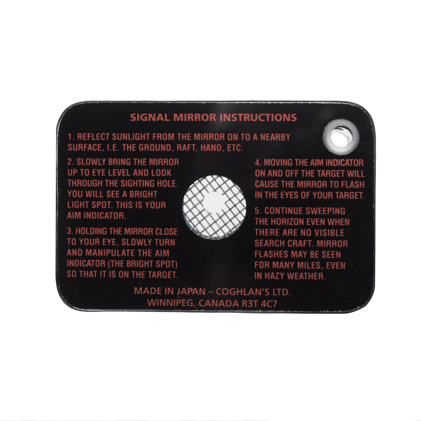 Survival Signal Mirror 2" x 3" Each