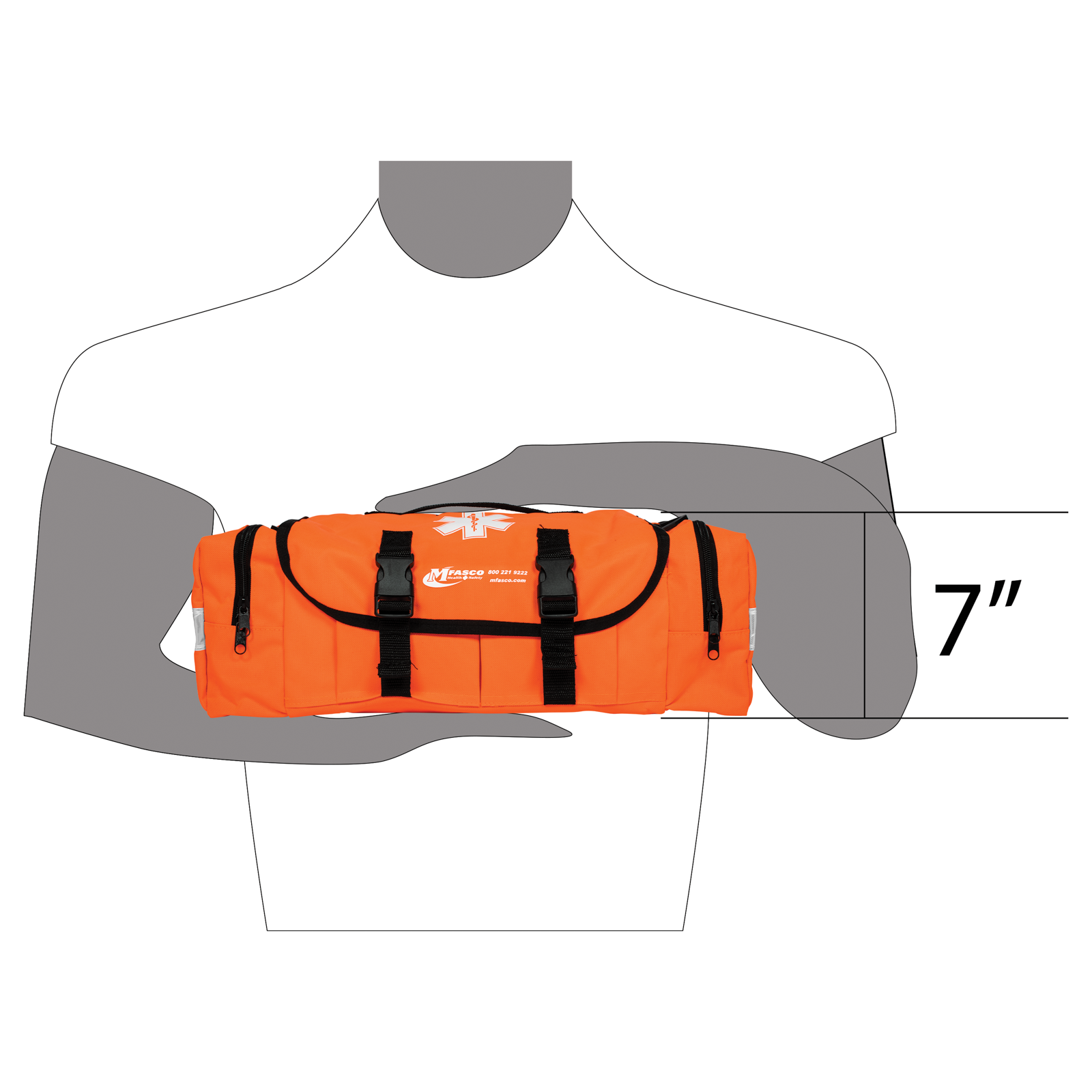 Emergency Response Kit Amz Orange Bag