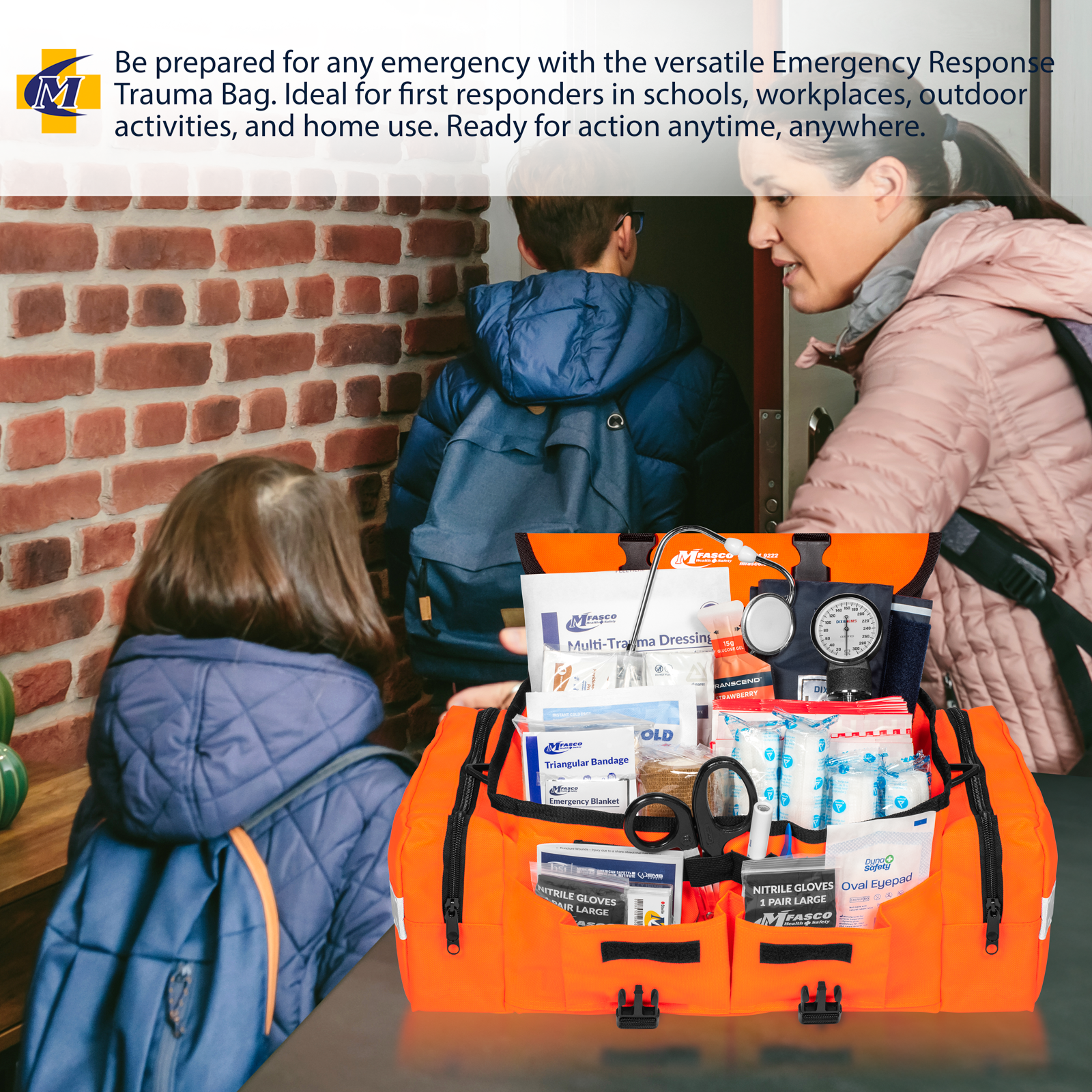 Emergency Response Kit Amz Orange Bag