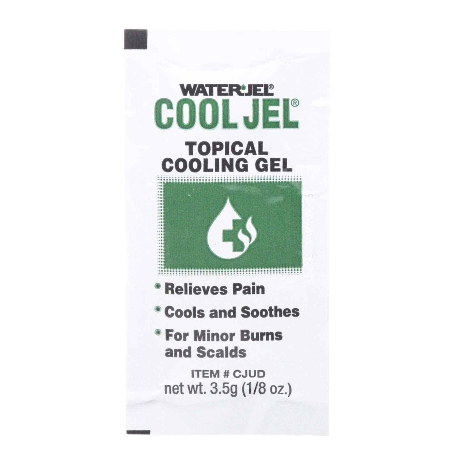 Water Jel Cool Jel Burn Gel Packets 25/box 25/box