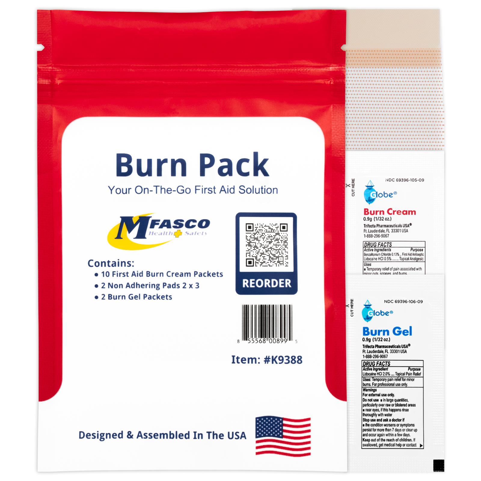 First Aid Kit Refill Pack Burn Pack