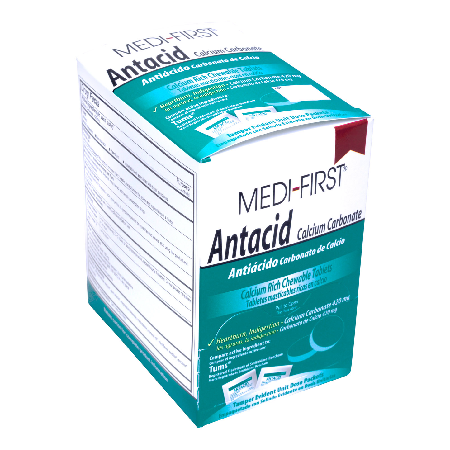 Medifirst Antacid Tablet Packets