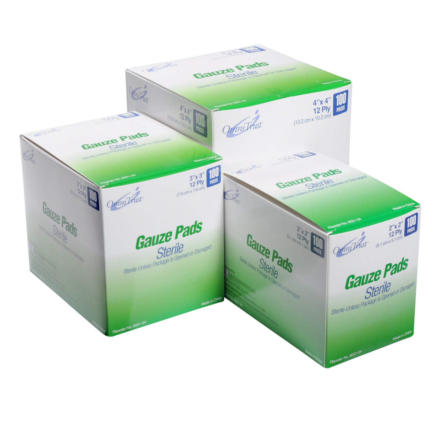 Gauze Pads Sterile 100/box