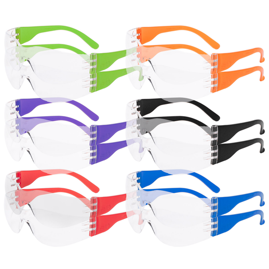 Intruder Small Safety Glasses Variety Pack (12/Bx)