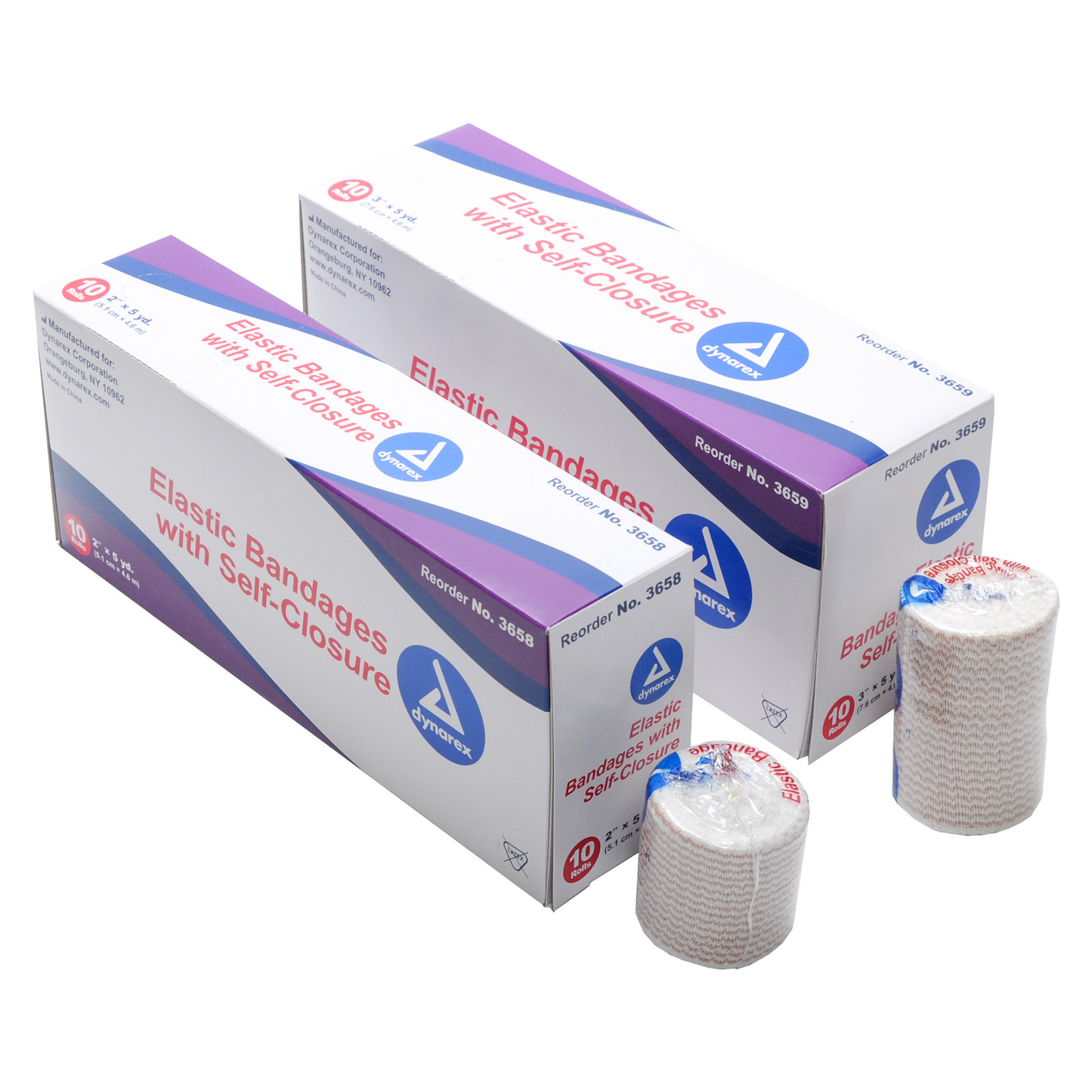 Elastic Bandage With Velcro Closure (10/Bx)