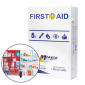 4 Shelf First Aid Kit Osha Fill W/Logo No Medications