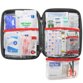Home Auto & Outdoor First Aid Kit 230 Piece EVA Case