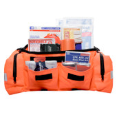 First Aid Bag Kit Large Orange MFA 250 Piece