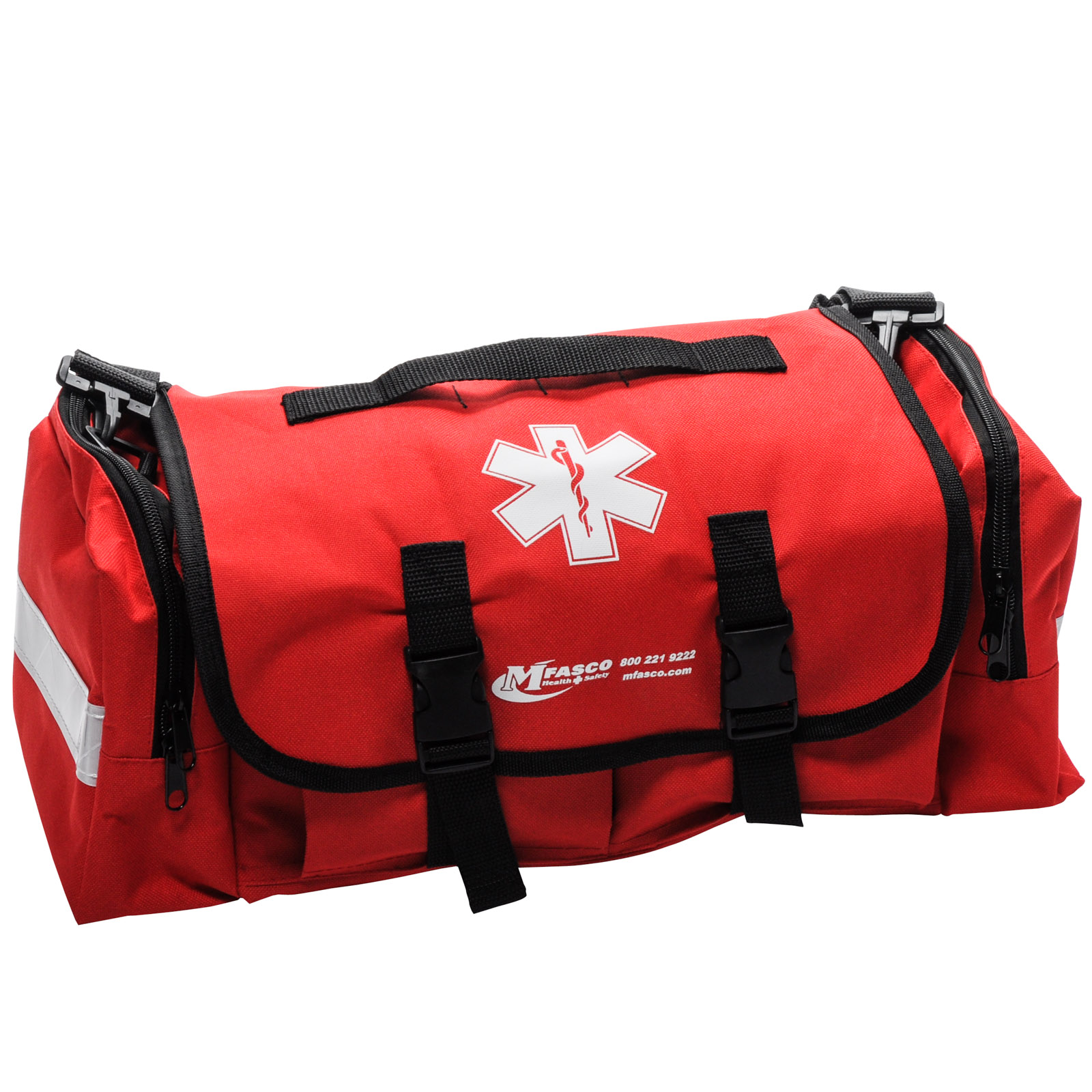 Emergency Medical Trauma Bag Red Empty