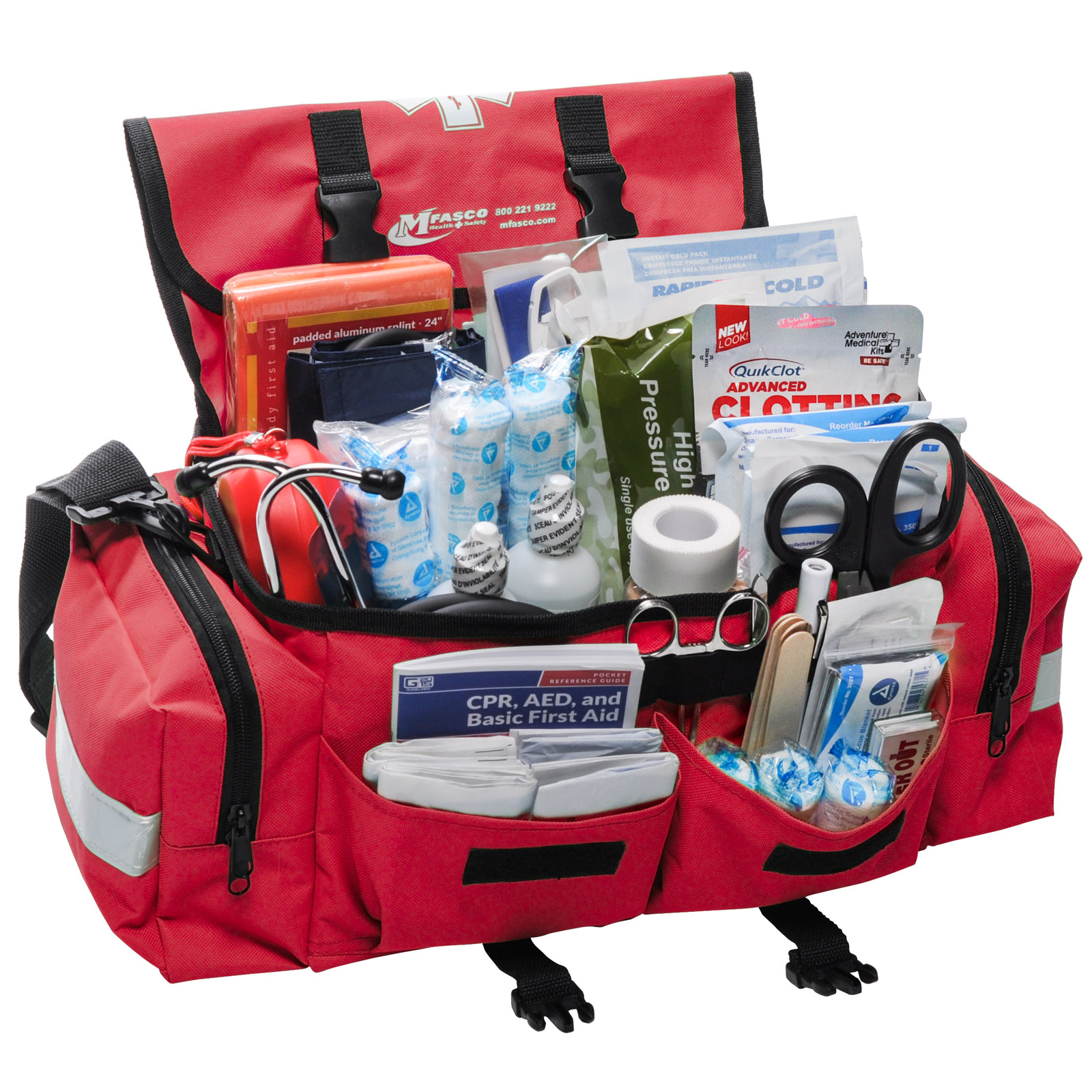 heel fijn Tante het doel Emergency Medical Kit Bag | 160 Pieces | MFASCO Health & Safety