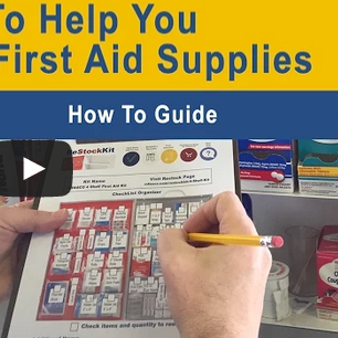 5 Great Tools To Help You Restock Your First Aid Supplies - VIDEO