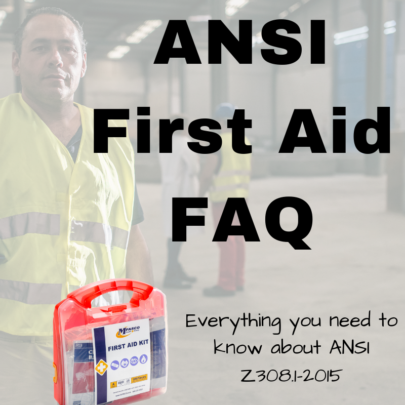 ANSI First Aid FAQ