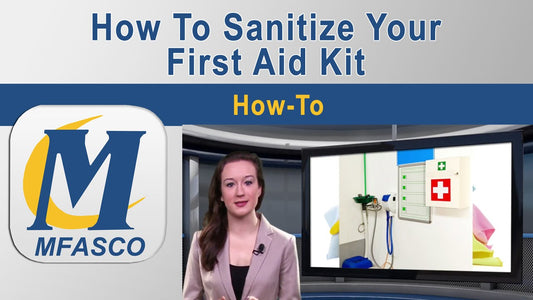 How To Sanitize Your First Aid Kit - VIDEO
