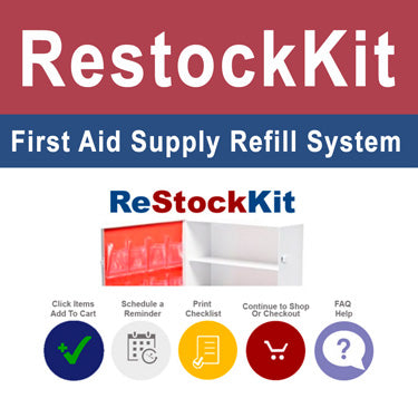Restock Tag RestockKit Visual Refill System Instructions | MFASCO Health & Safety