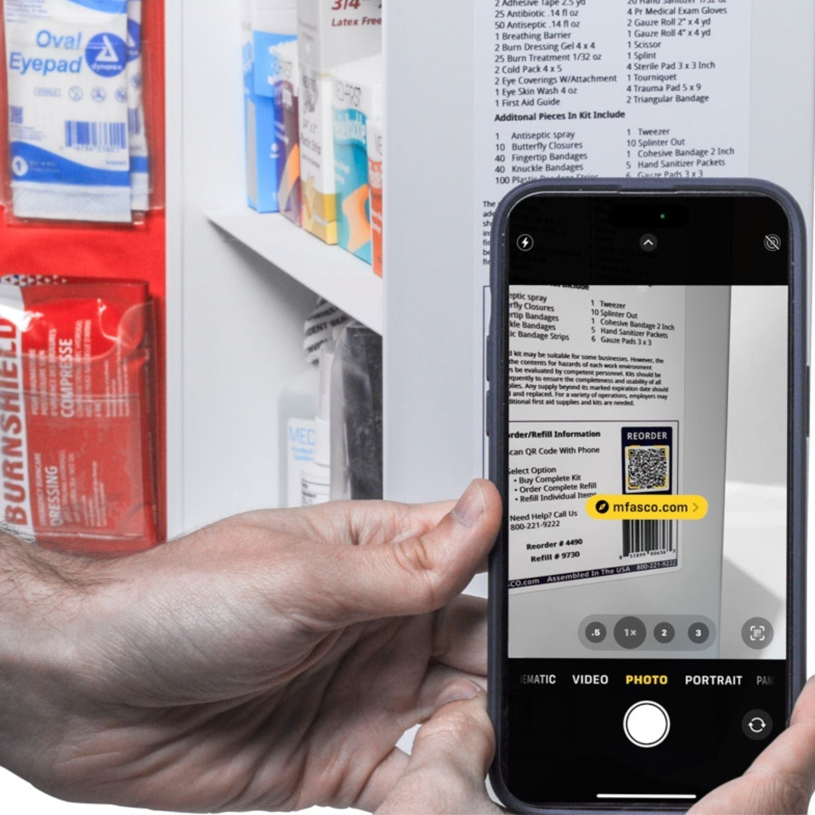 How to Restock an MFASCO First Aid Kit