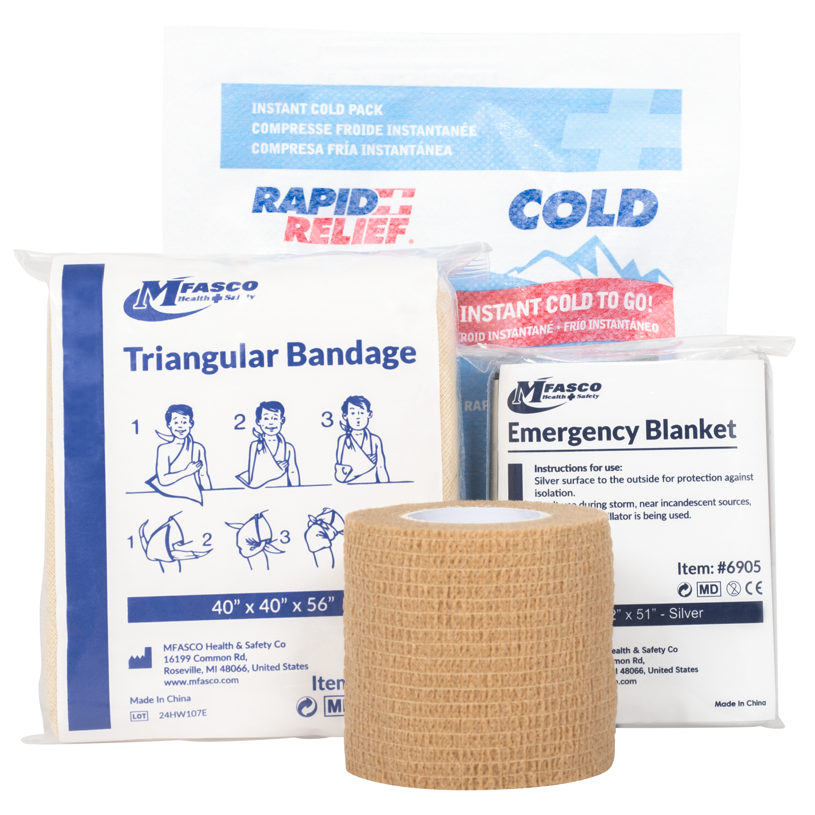 Sports & School First Aid Refill Packs
