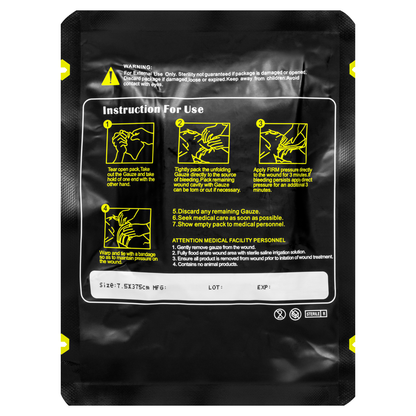 Kaolin Clotting Gauze Z-Fold 3"x 12' Each