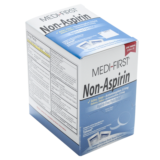 Medifirst Non Aspirin Pain Relief Tablet Packets