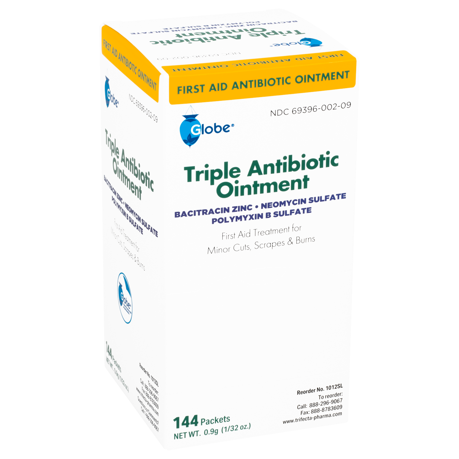 Globe Triple Antibiotic Ointment (144/Bx)