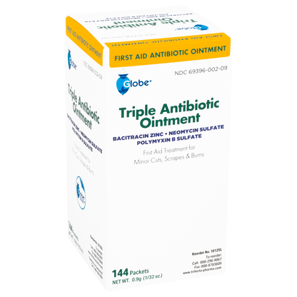 Globe Triple Antibiotic Ointment (144/Bx)