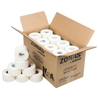 J & J Zonas Athletic Adhesive Tape Speedpack 1 1/2'' 32/cs