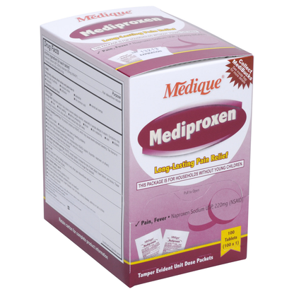 Medique Mediproxen Naproxen Pain Reliever Tablets 100/box
