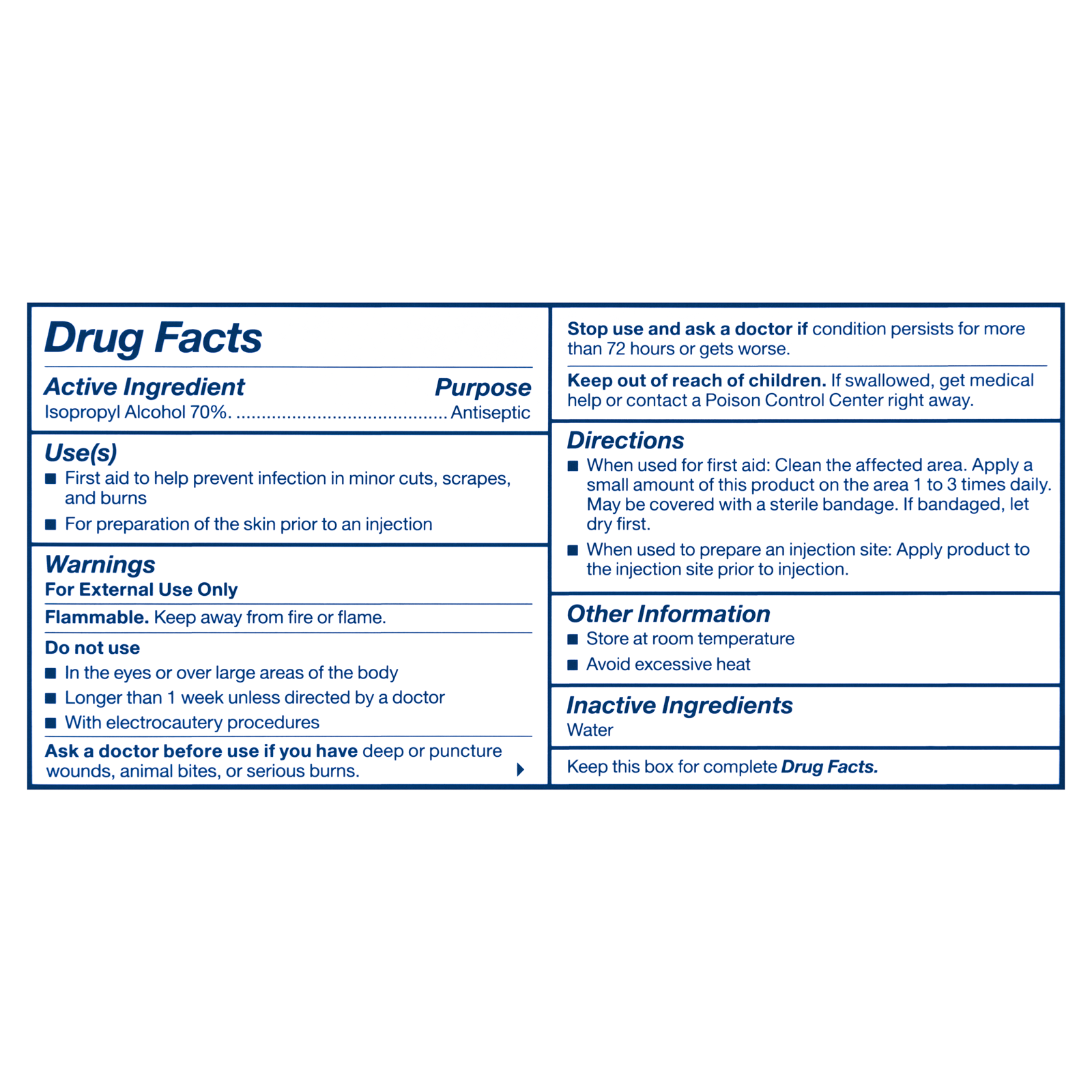 Alcohol Wipes (10/Pk)