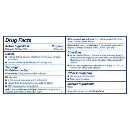 Alcohol Wipes (10/Pk)