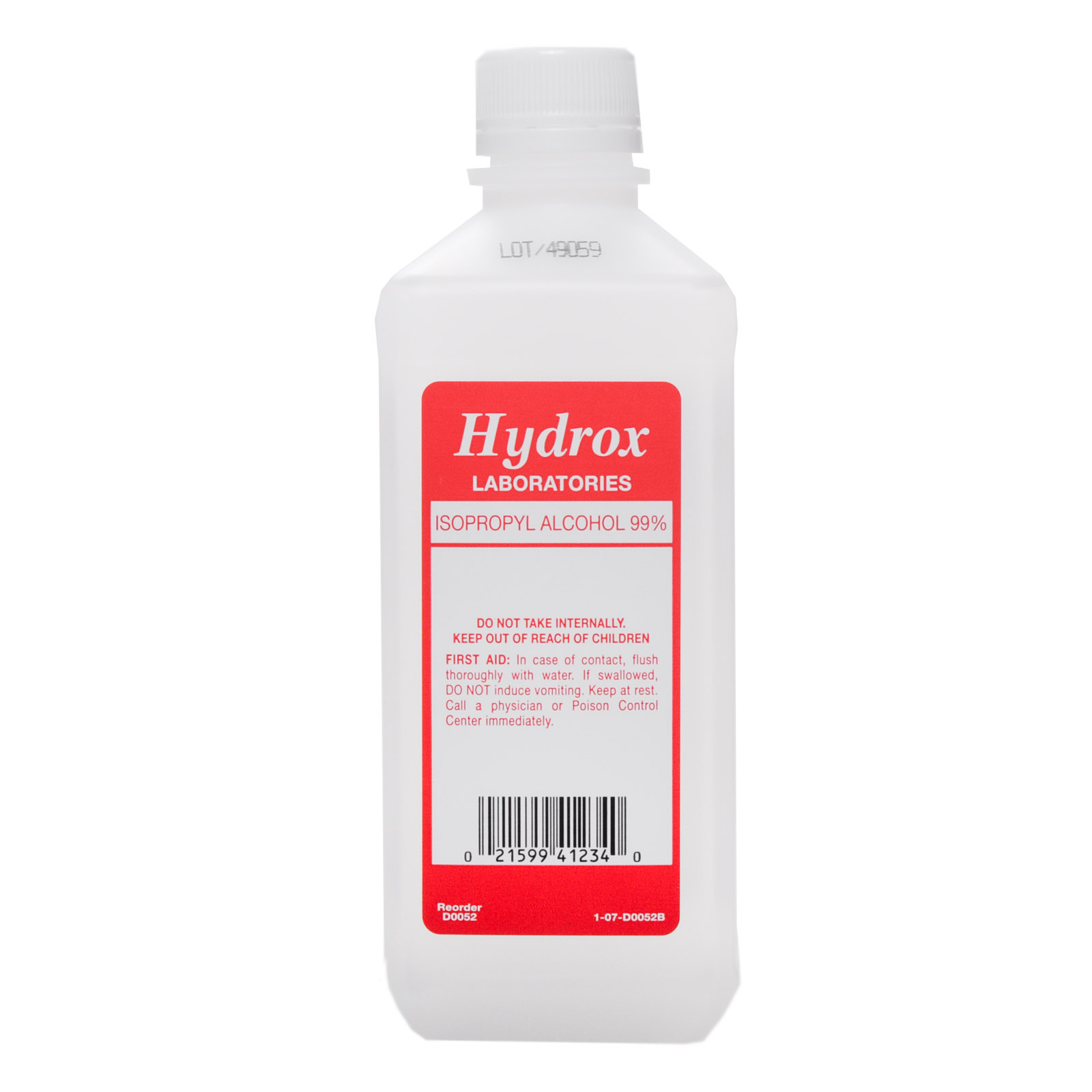 Alcohol 99% Isopropyl Pint