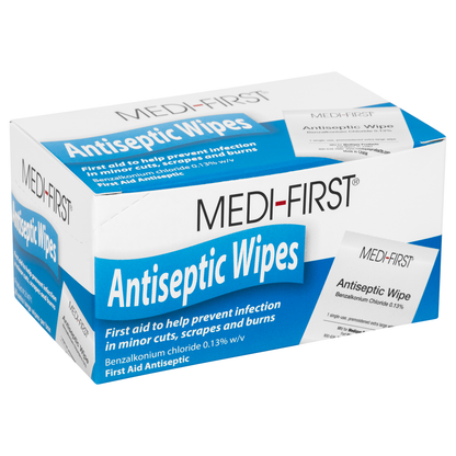 Medifirst Antiseptic Wipes | MFASCO Health & Safety Medifirst Antiseptic Wipes | MFASCO Health & Safety