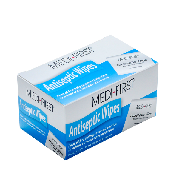 Medifirst Antiseptic Wipes | MFASCO Health & Safety