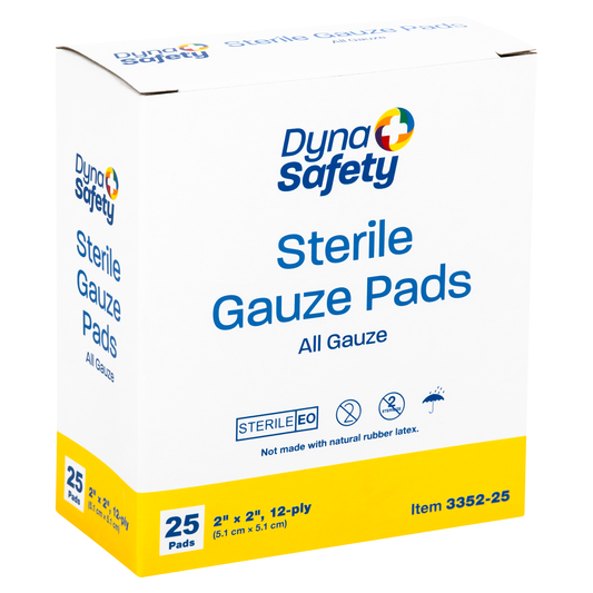 Gauze Pad 2x2 Dynasafety (25/Bx)