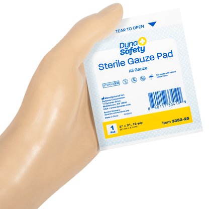 Gauze Pad 2x2 Dynasafety (25/Bx)