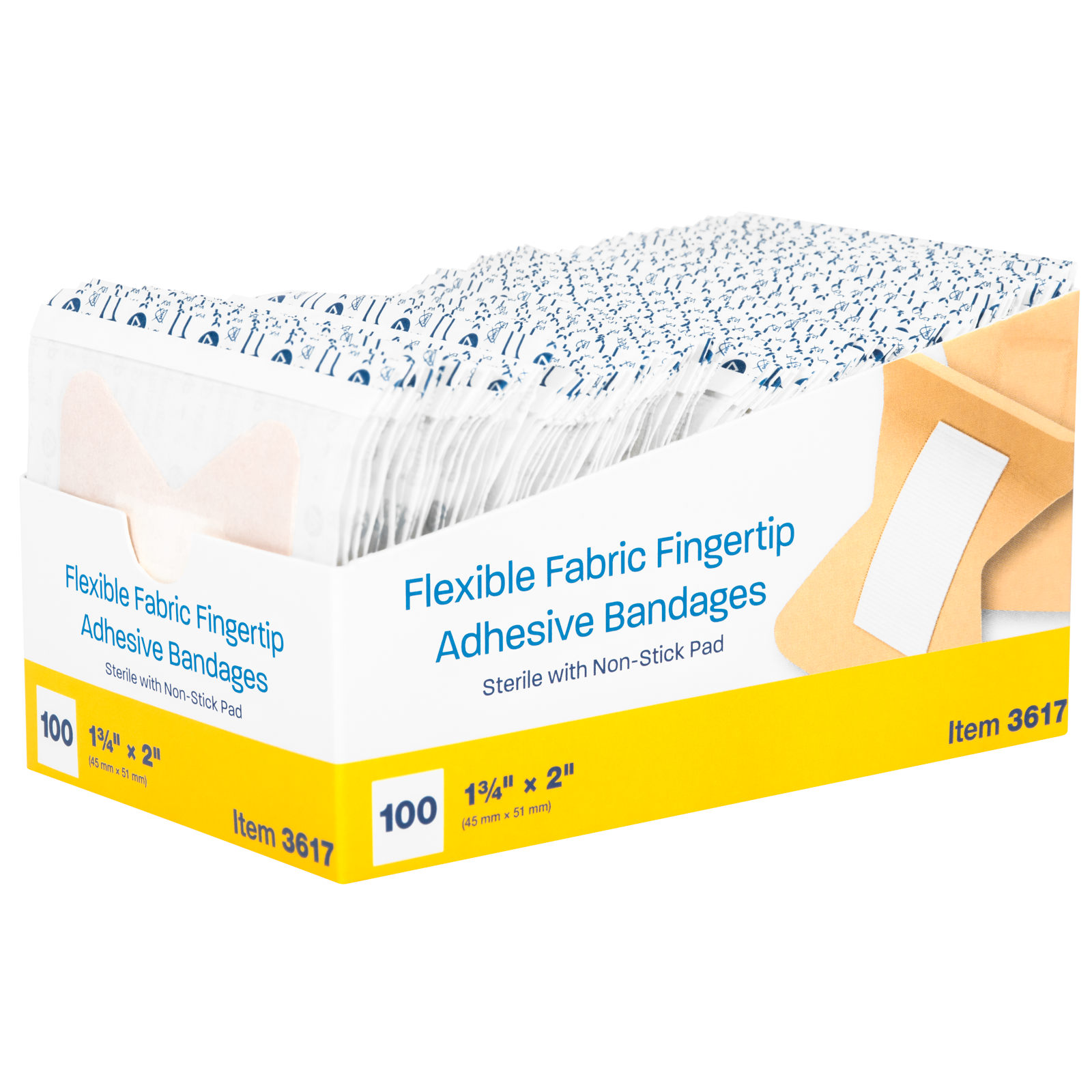 Fingertip Bandage Dynasafety (100/Bx)