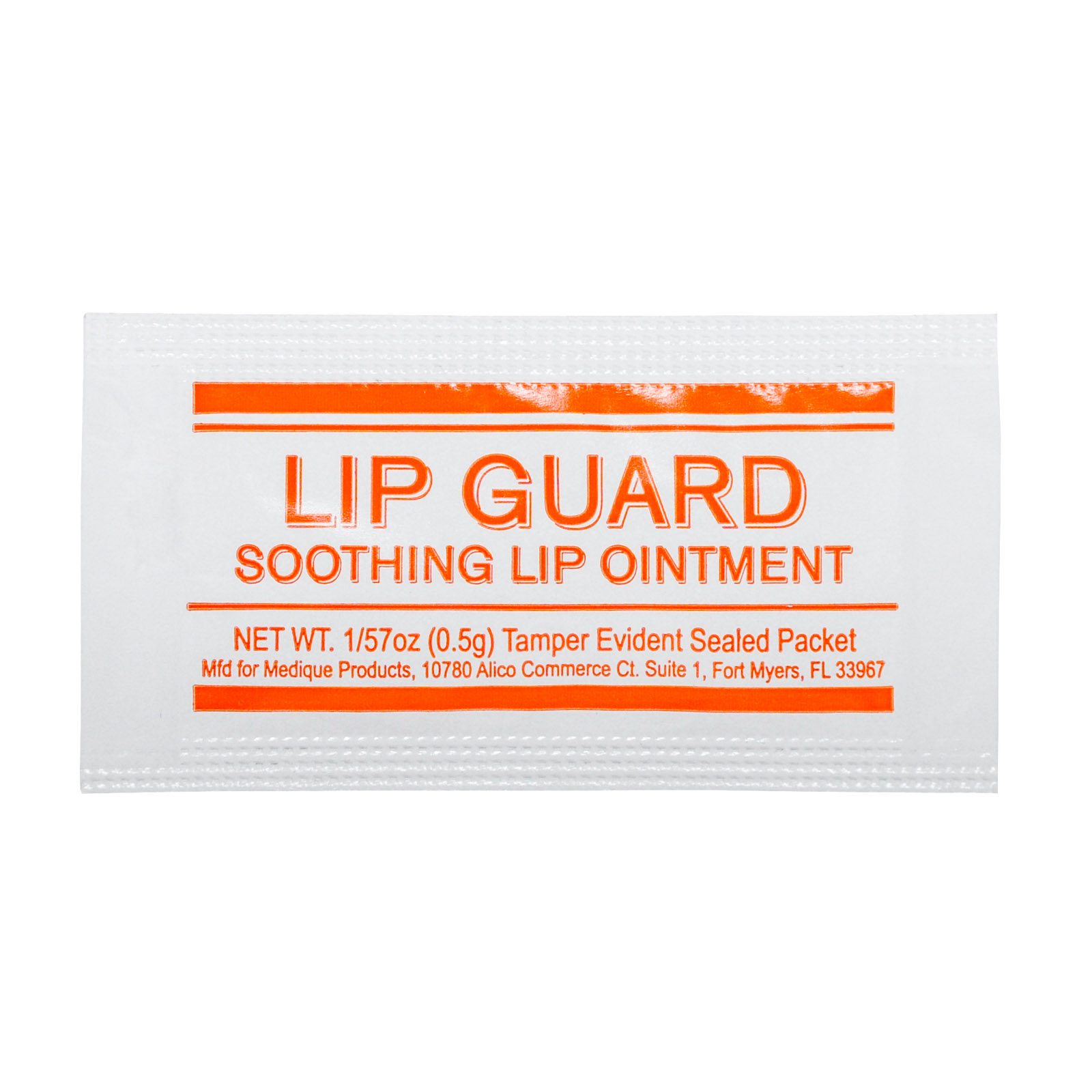 Lip Guard Lip Ointment Individual Packets 20/box