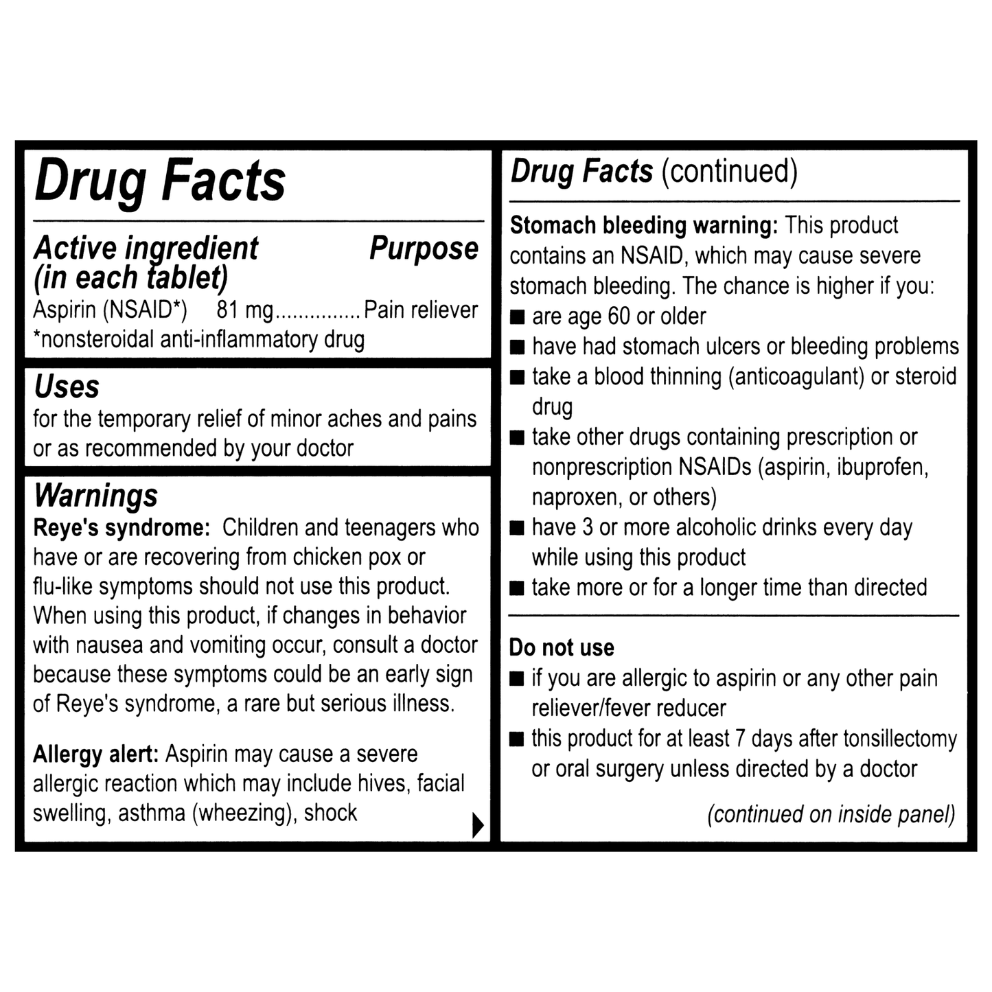 Chewable Low Dose Aspirin By Medifirst 24x1