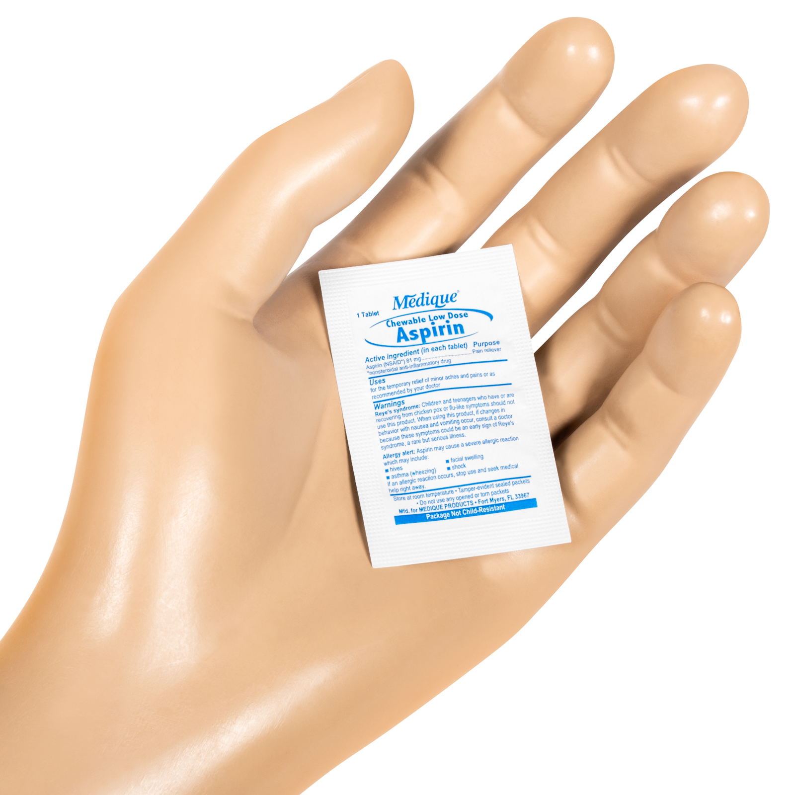 Chewable Low Dose Aspirin By Medifirst 24x1