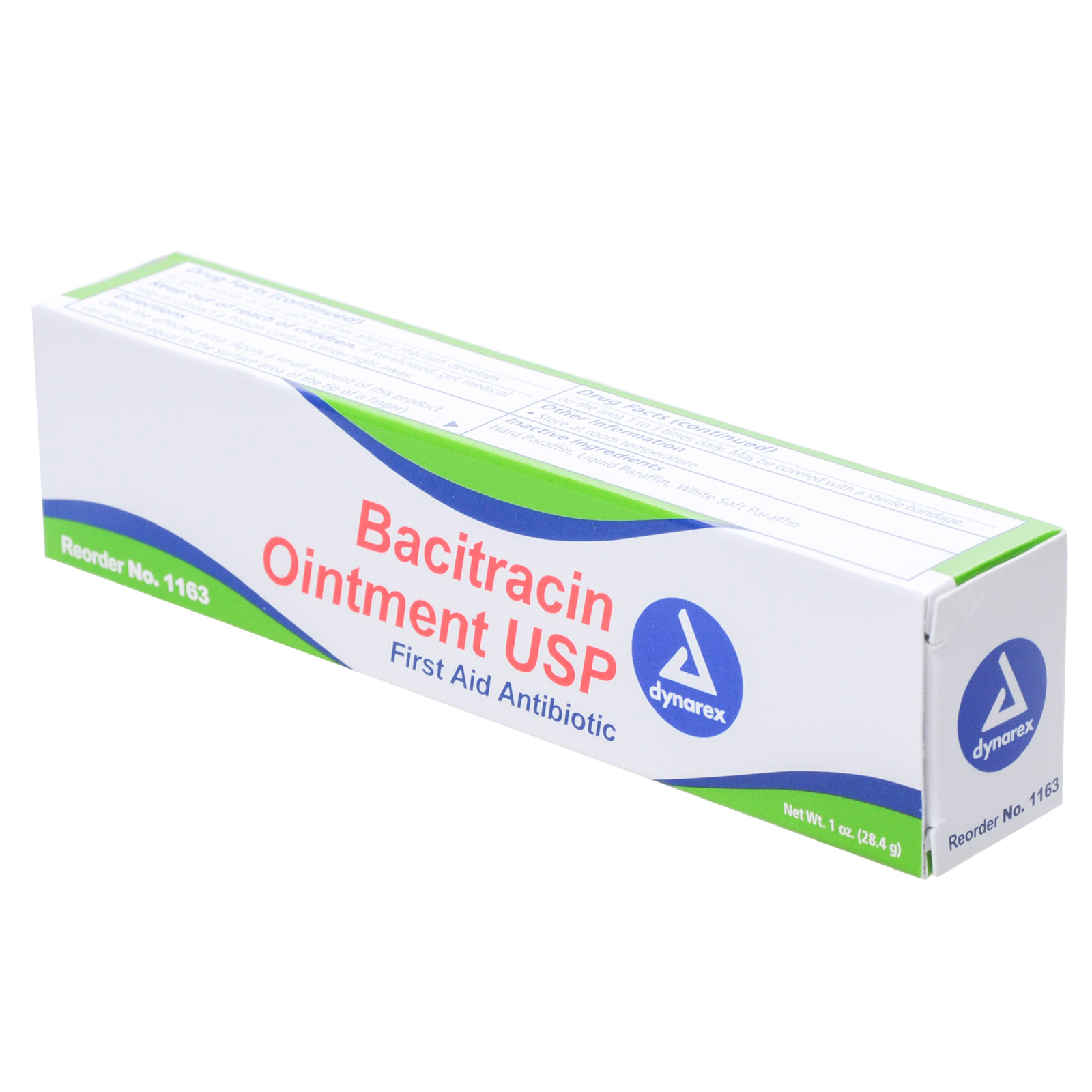 Bacitracin First Aid Antibiotic Ointment 1 Oz Tube