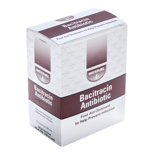 Waterjel Bacitracin Zinc Antibiotic Ointment 144 Pkts/box