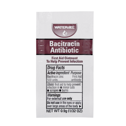 Waterjel Bacitracin Zinc Antibiotic Ointment 144 Pkts/box