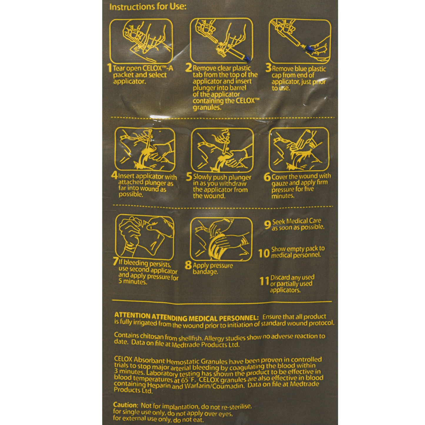Celox A Applicator