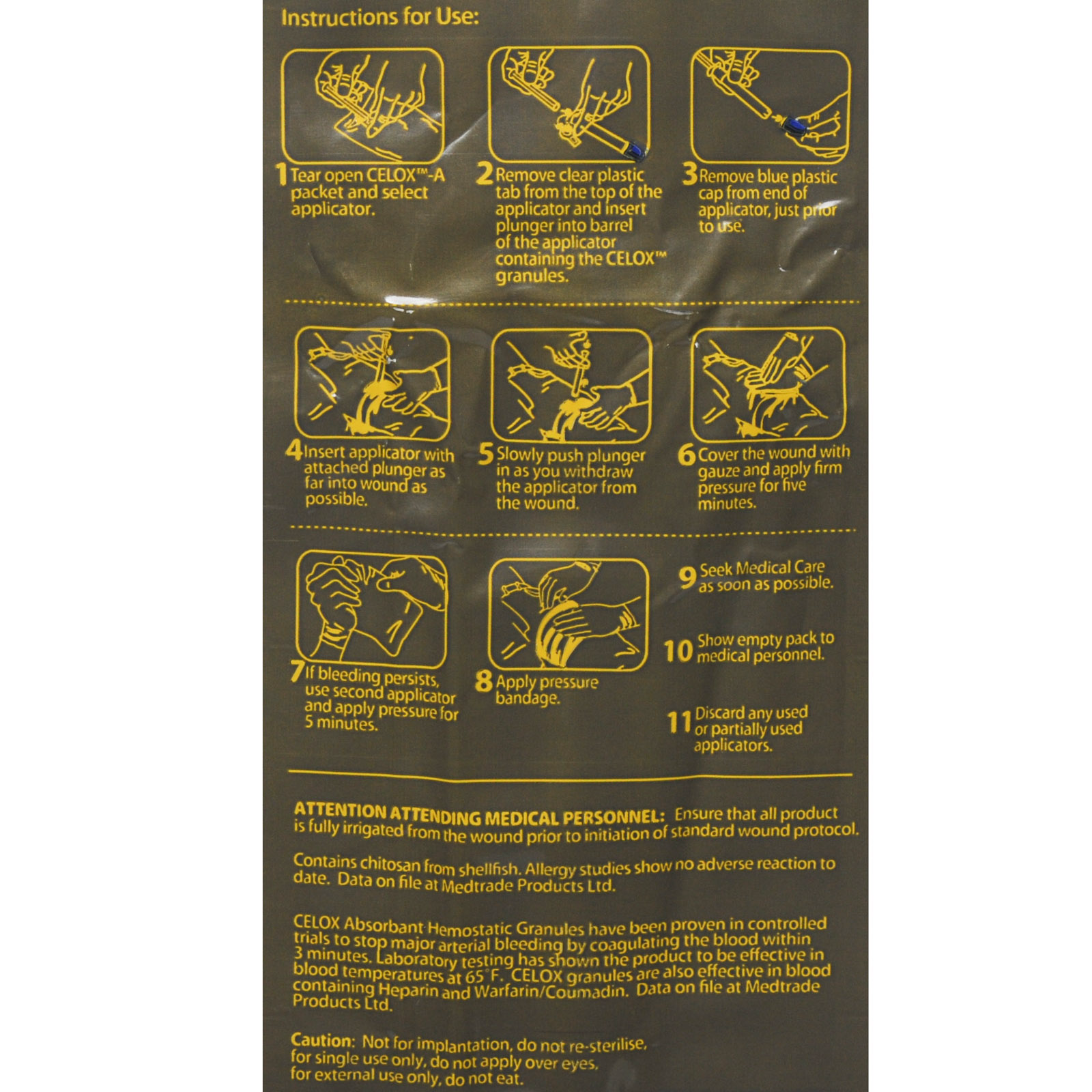 Celox A Applicator