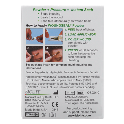 Wound Seal Powder with Applicator (2/Pk)