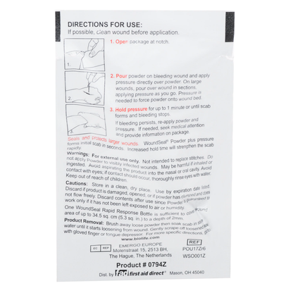 Wound Seal Rapid Response For Larger Wounds