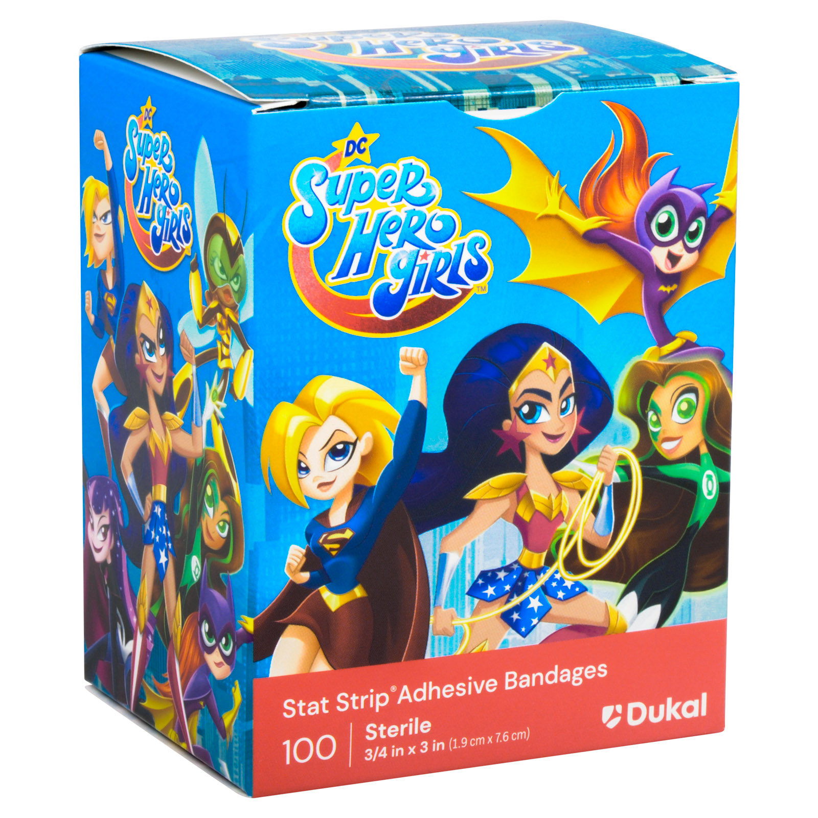 Super Hero Girls Bandages3/4x3 (100/Bx)