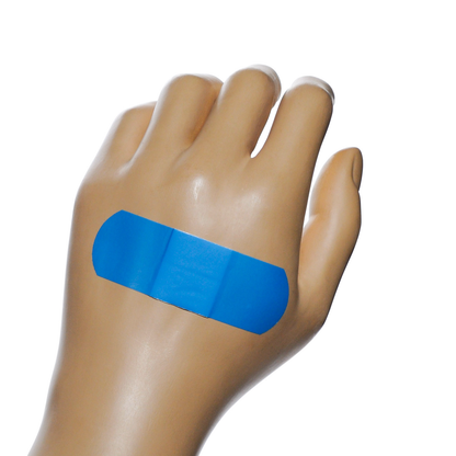 Bulk Detectable Plastic Adhesive Bandage Strips 1 X 3 1500/box