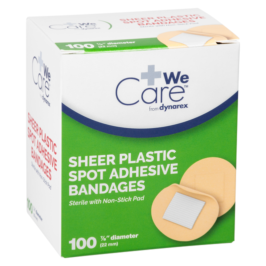 Economy Value Sheer Plastic Spot Bandage 100/box