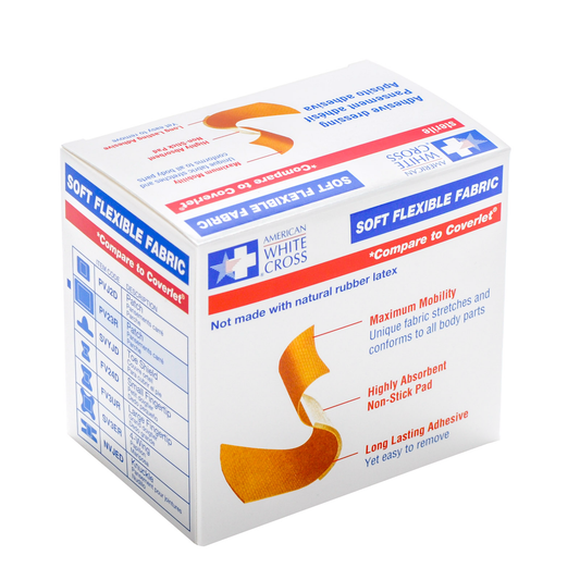 Bandaids Soft Flexible Fabric Patch (50)
