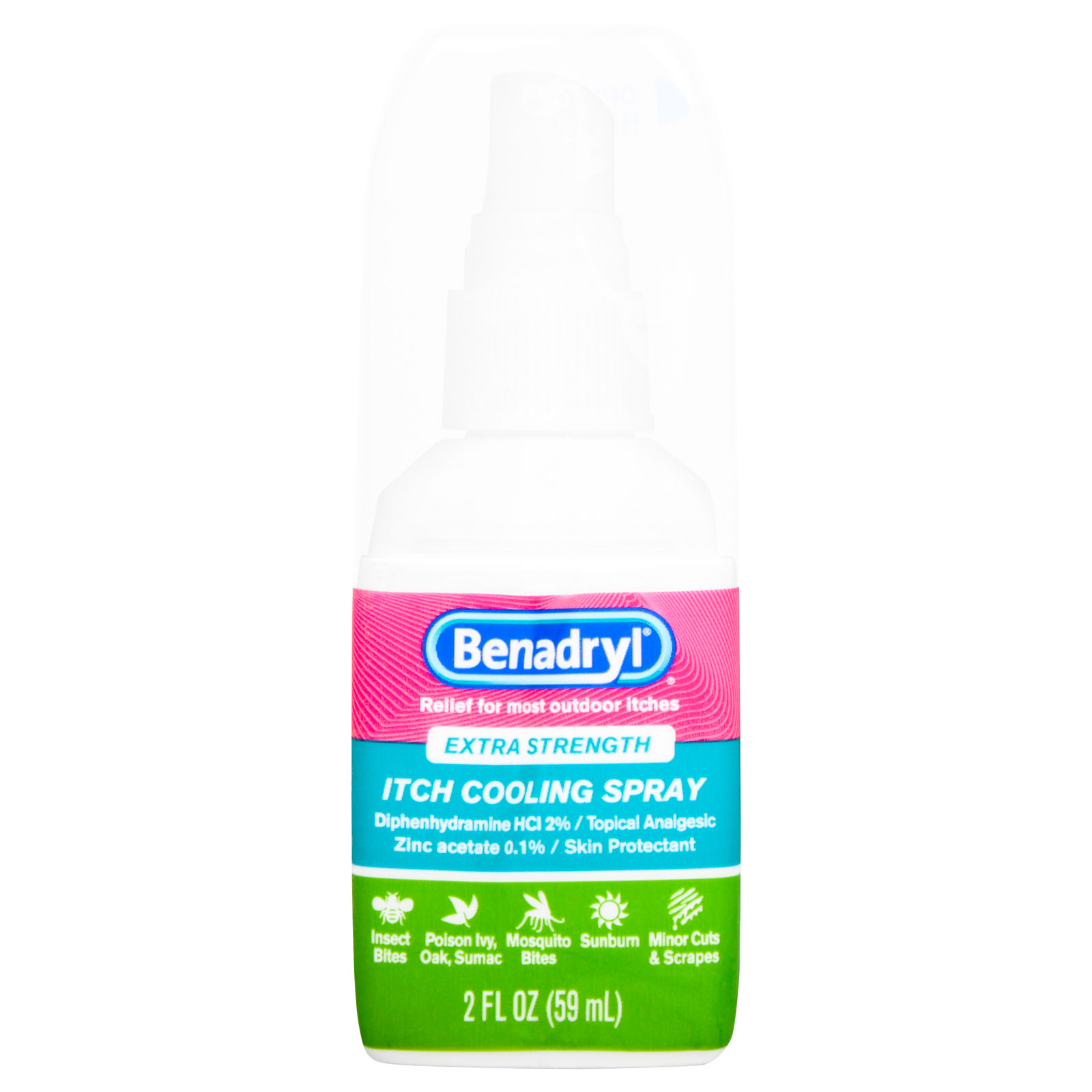 Benadryl Anti Itch Spray Extra Strength 2 Oz