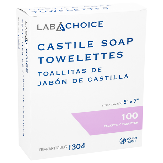 Castile Soap Wipes (100/Bx)